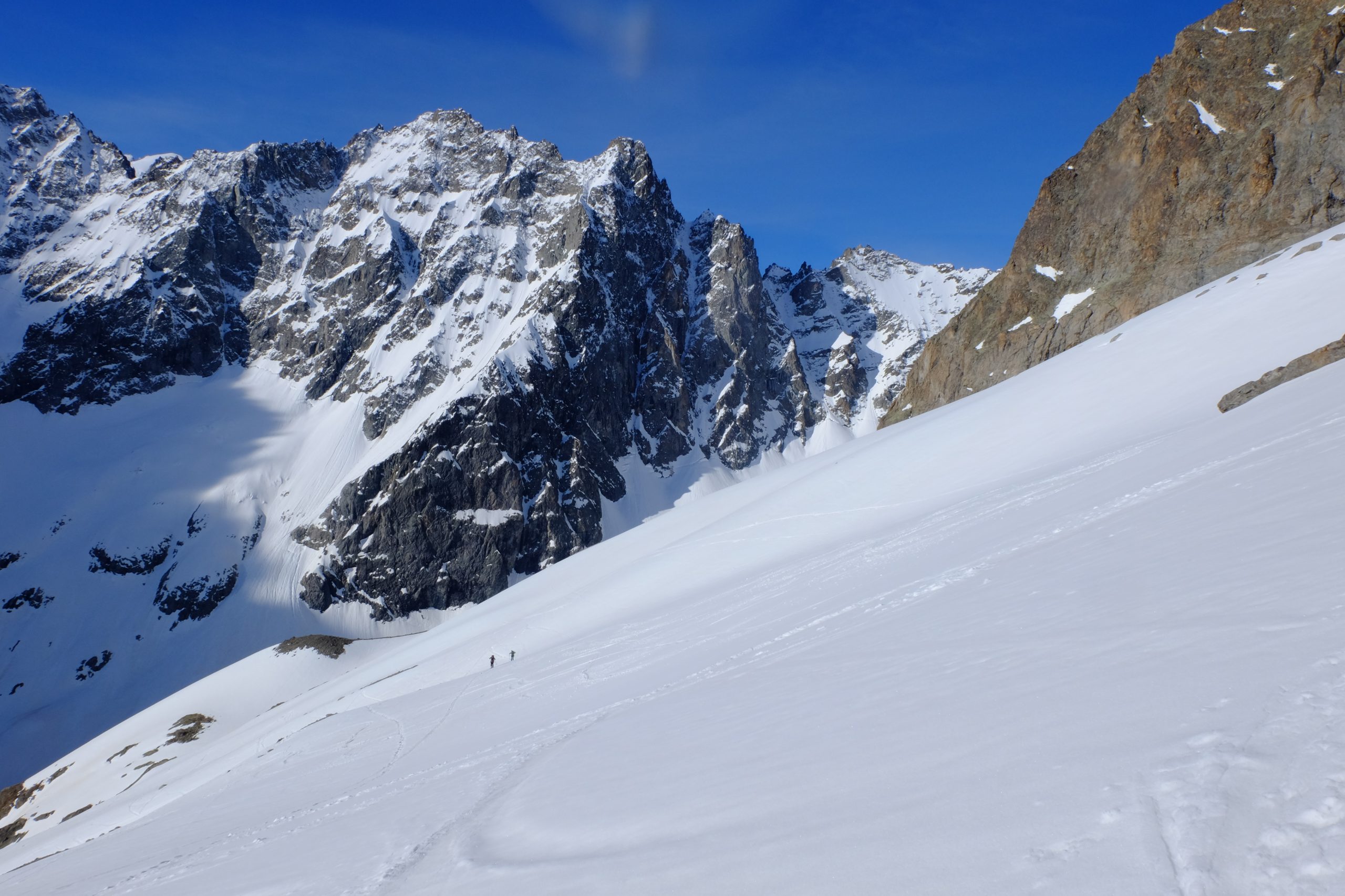 Montée vers la grande ruine