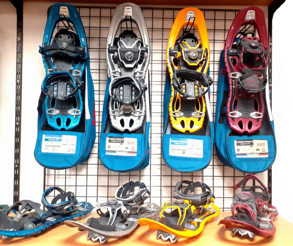 Raquettes à neige Symbioz chez Montania : Access, Original, Adjust et Instinct