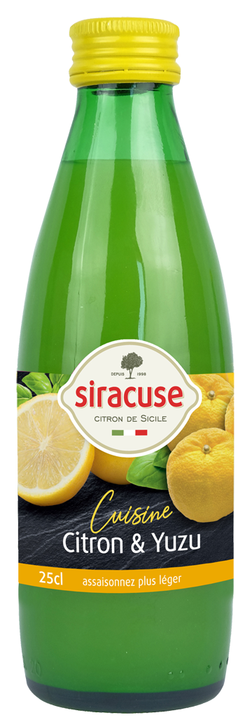 SIRACUSE Jus de citron jaune 20cl pas cher 