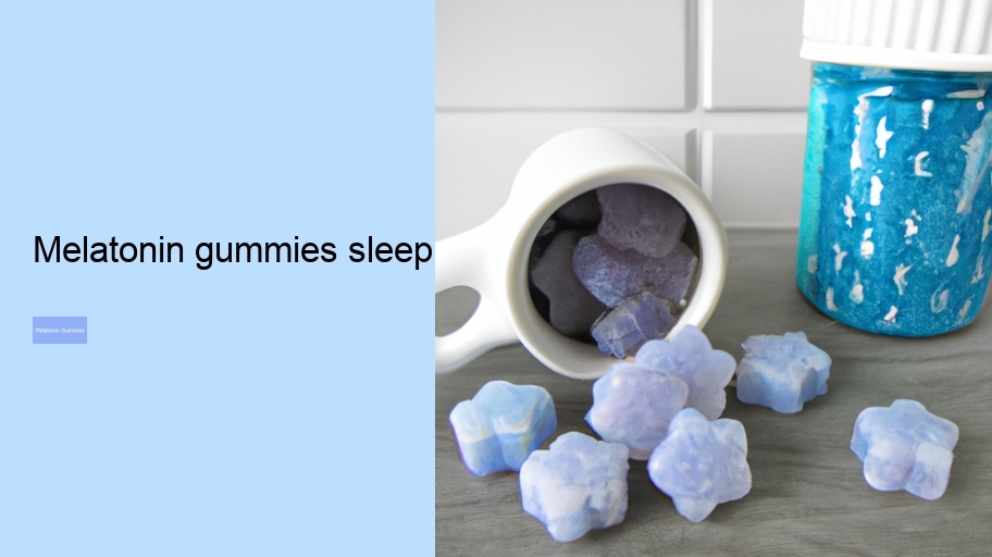 melatonin gummies sleep