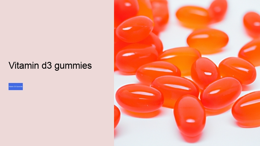 vitamin d3 gummies