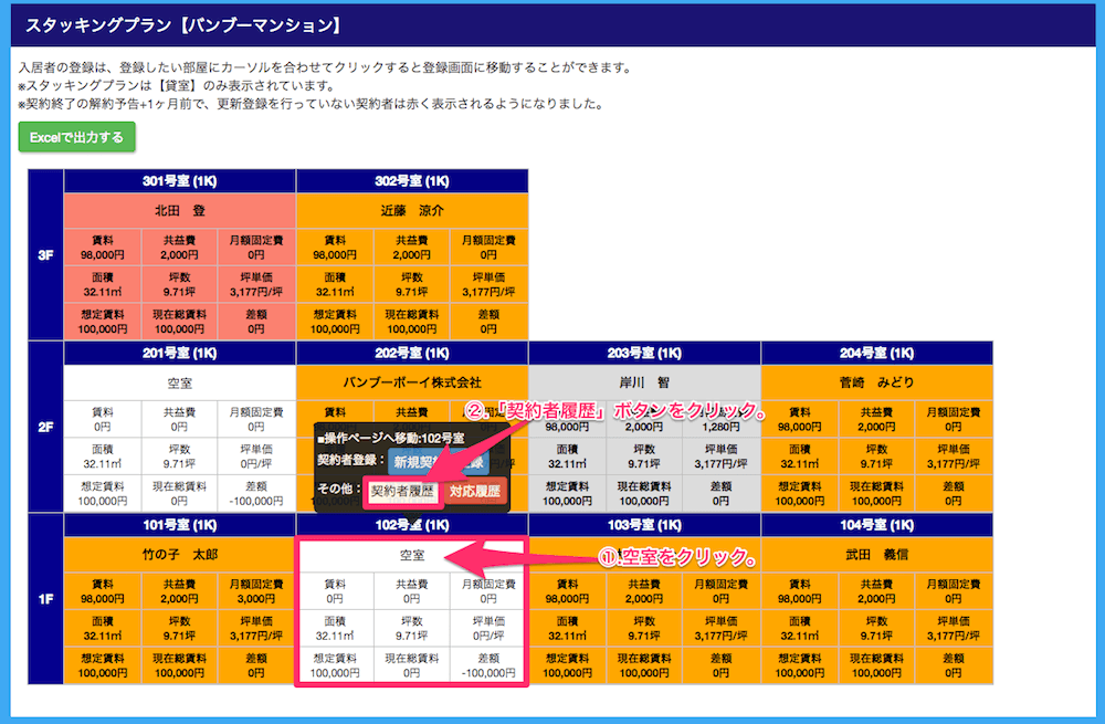 契約期間が終了してしまった契約者の解約登録1