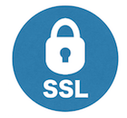 金融機関レベルの【256bit SSL】を利用して通信を暗号化