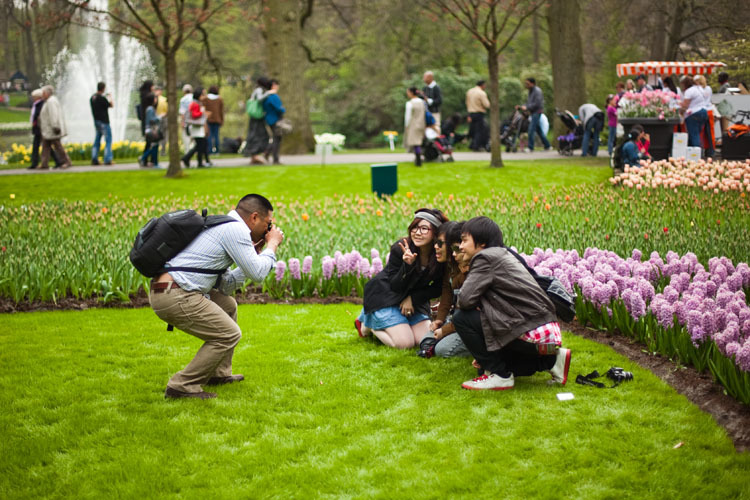 Without asking. Local people. People take pictures. Spring photos of people. People taking pictures people.