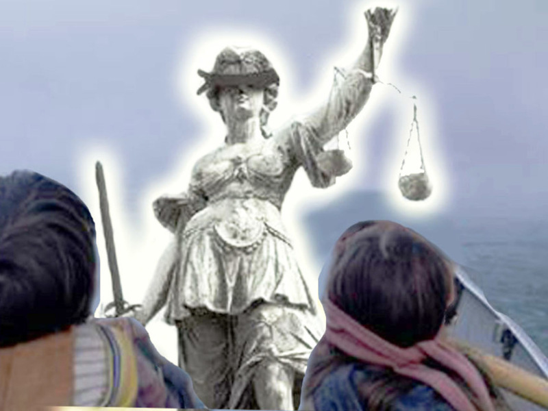 The True Meaning of Lady Justice's Blindfold < Review < Column < 기사본문 - 한양저널