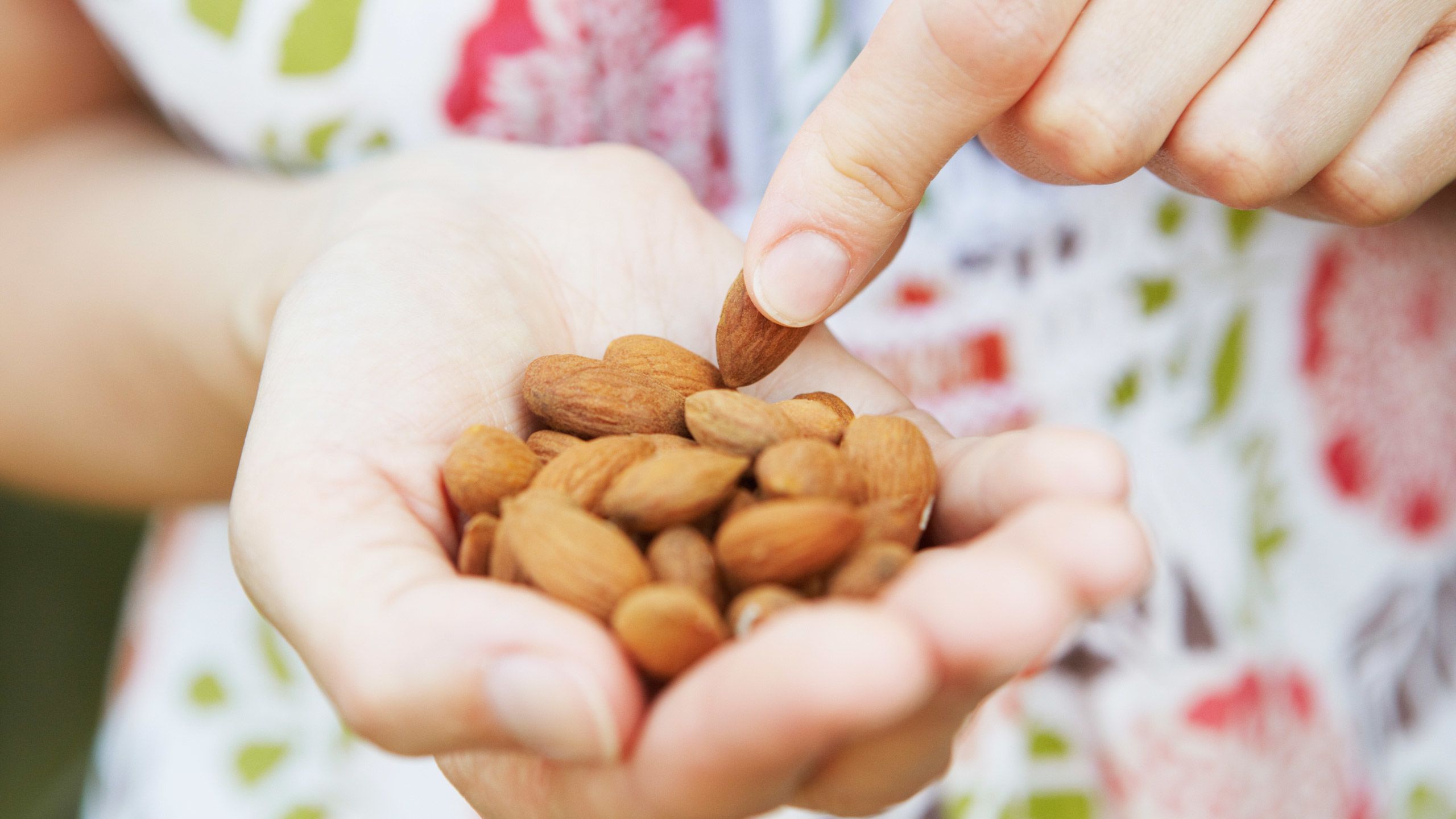 Snack on fruit and nuts