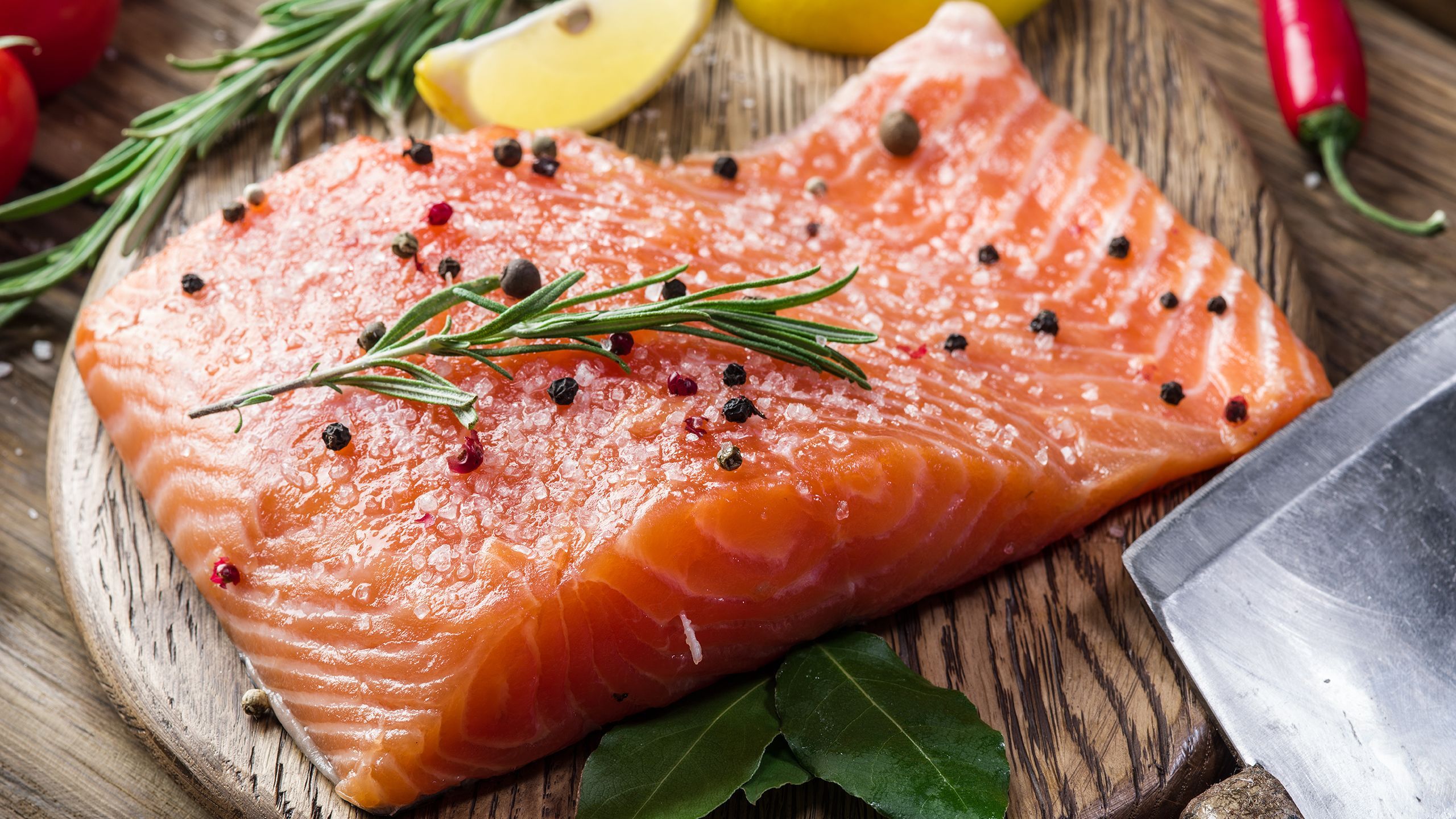 Salmon and other fatty fish