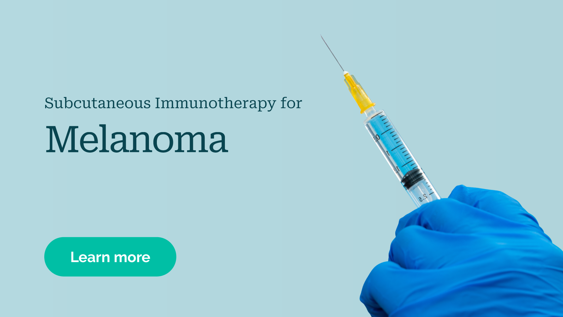 Subcutaneous immunotherapy for melanoma