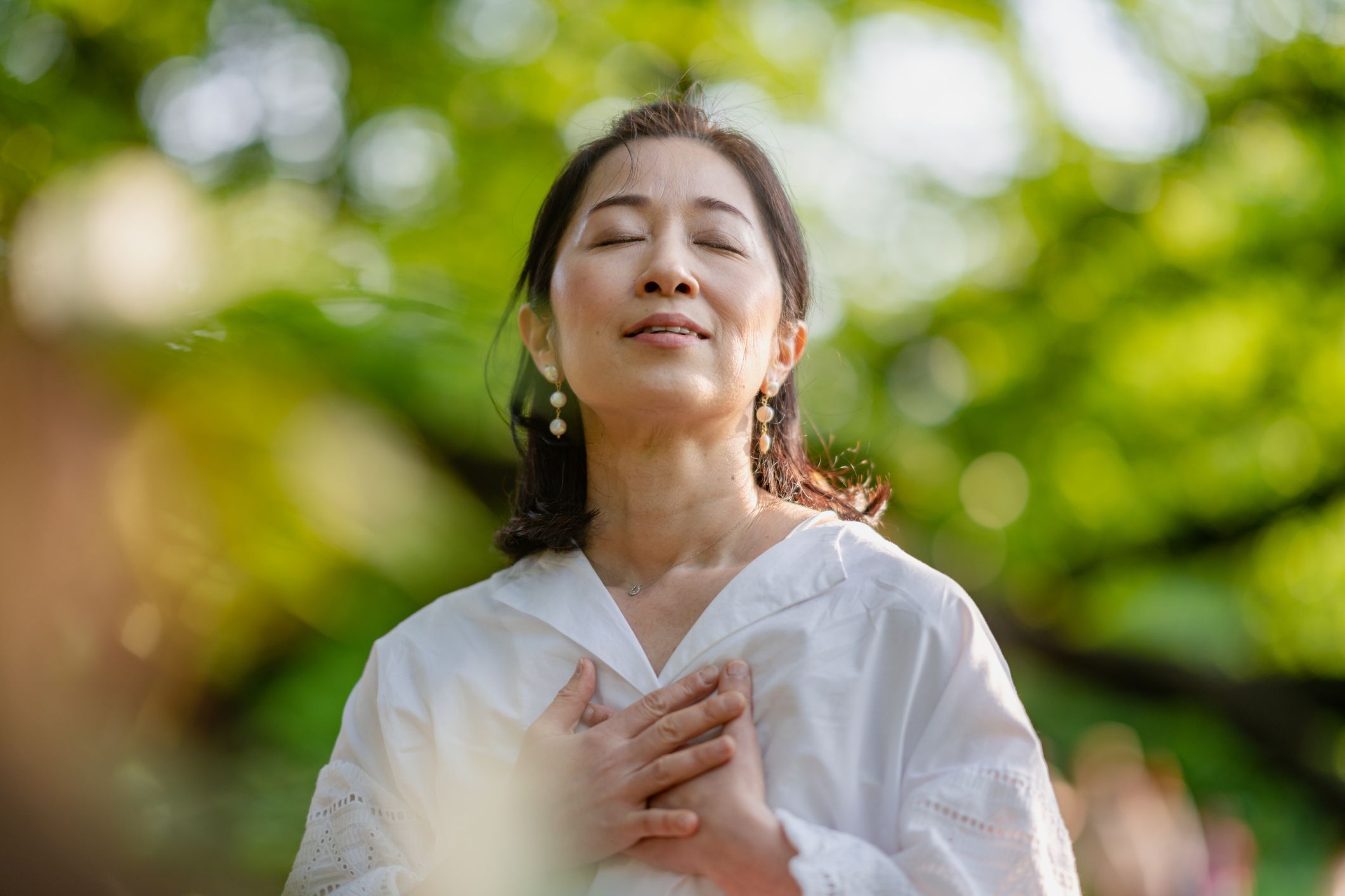 Tune out and breathe