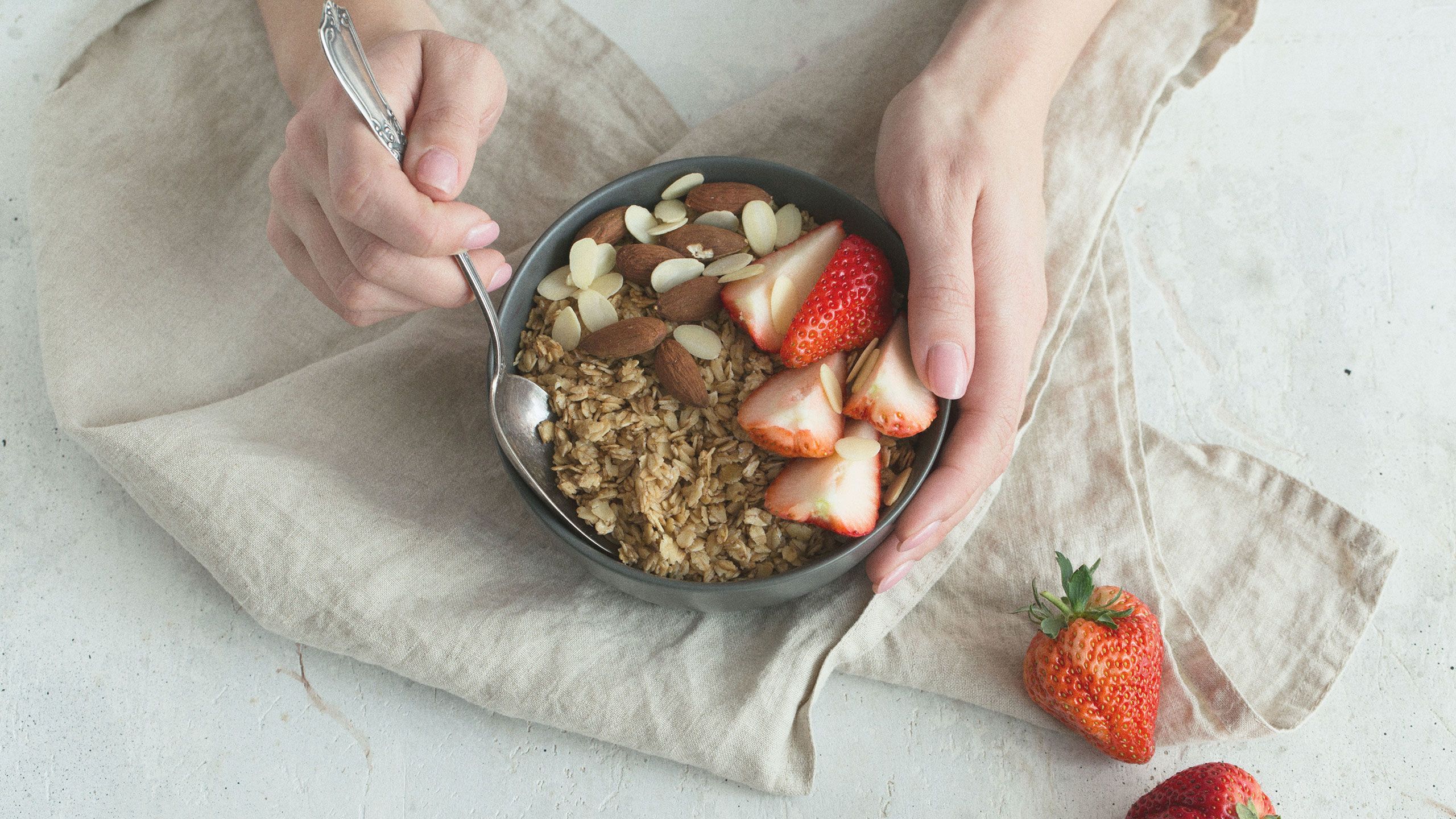 Snack on smaller meals