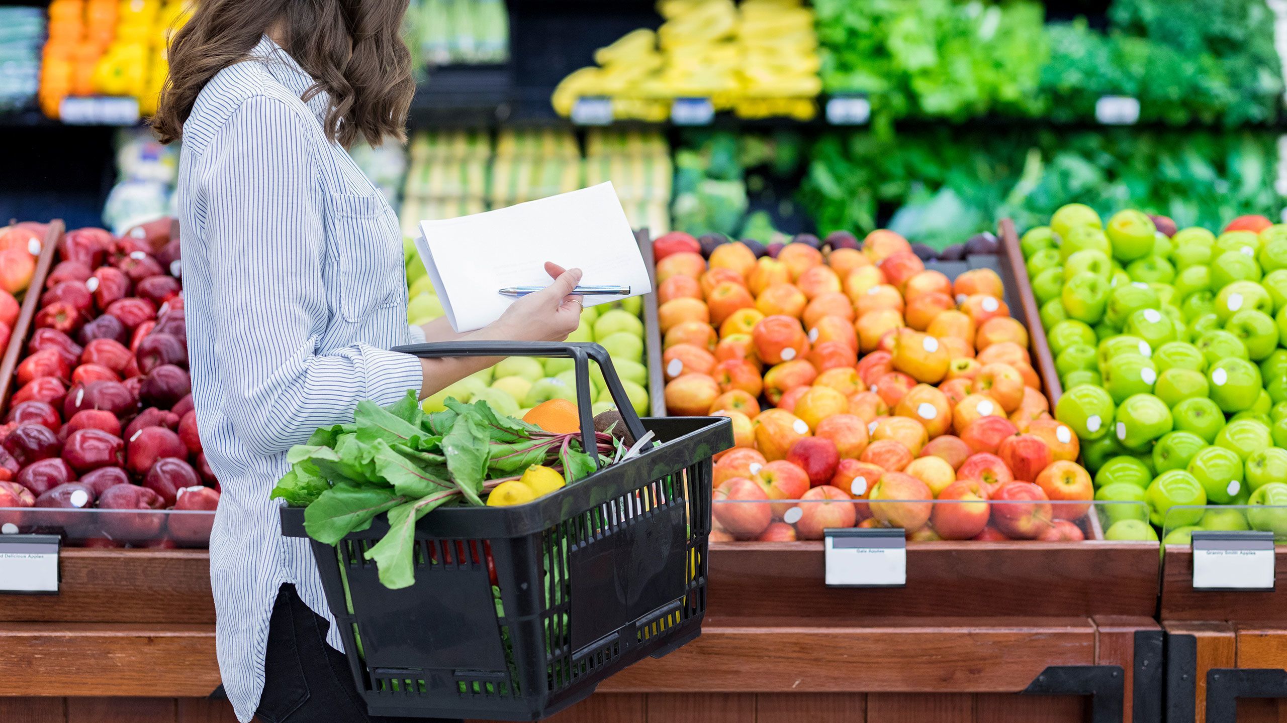 Load up on fruits and veggies