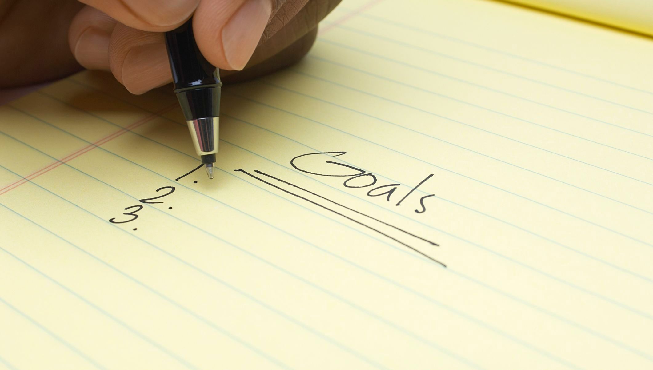 Set realistic goals