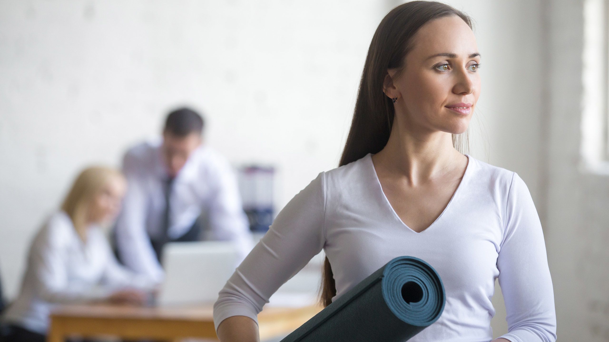 Kick off an exercise group at work