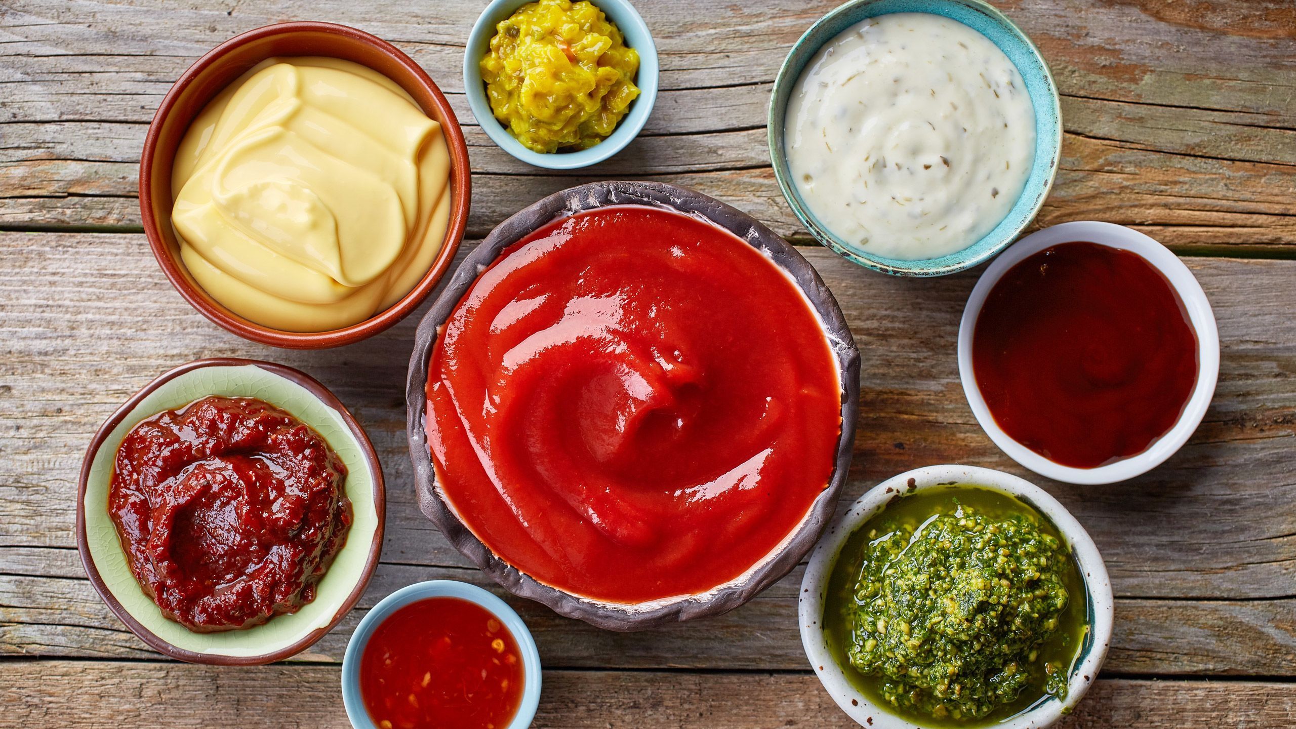 You don’t even have to forget condiments and flavorings
