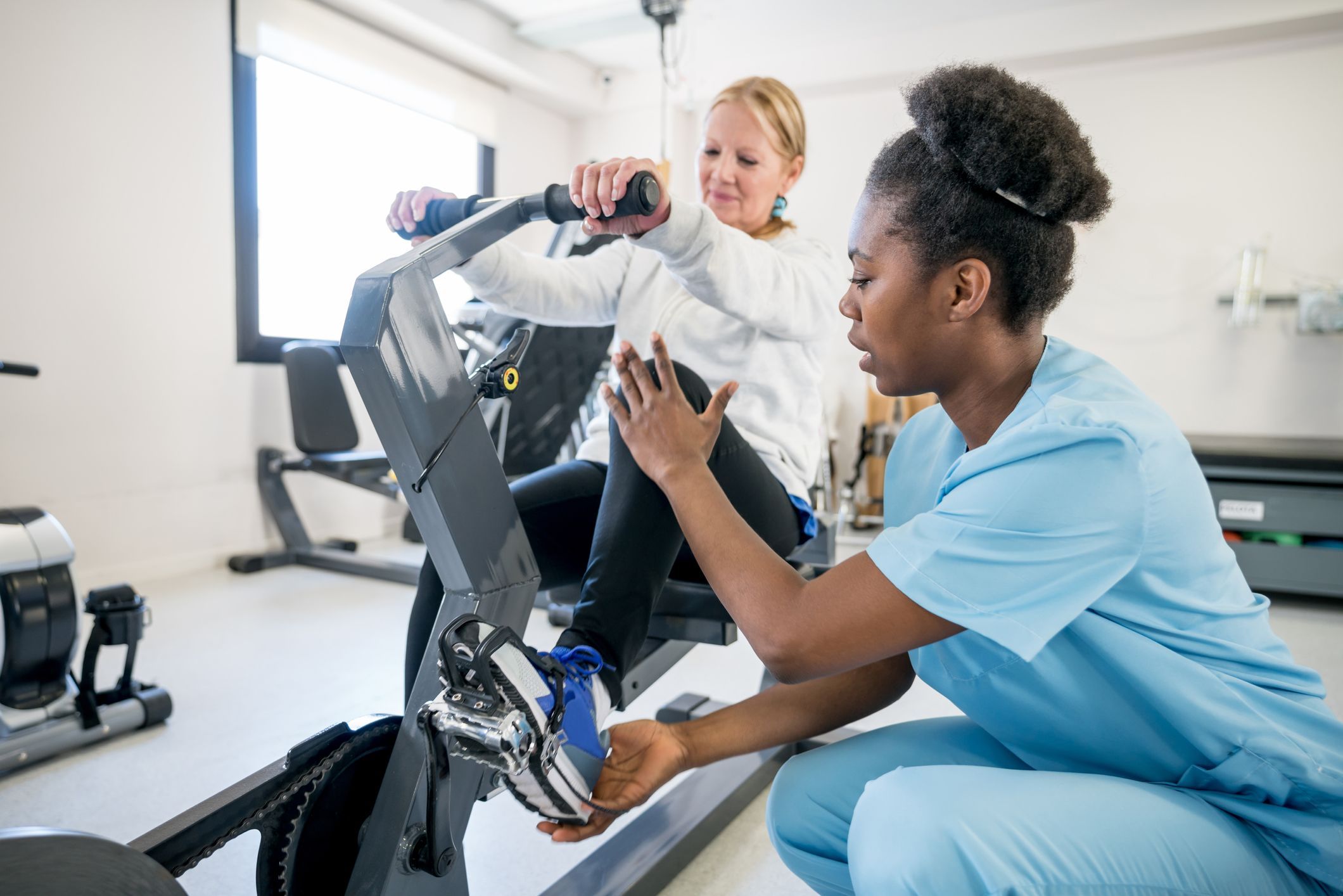 Work with a physical therapist