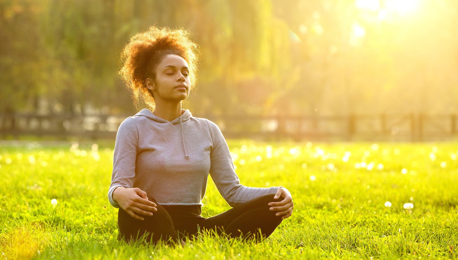 Outdoor yoga