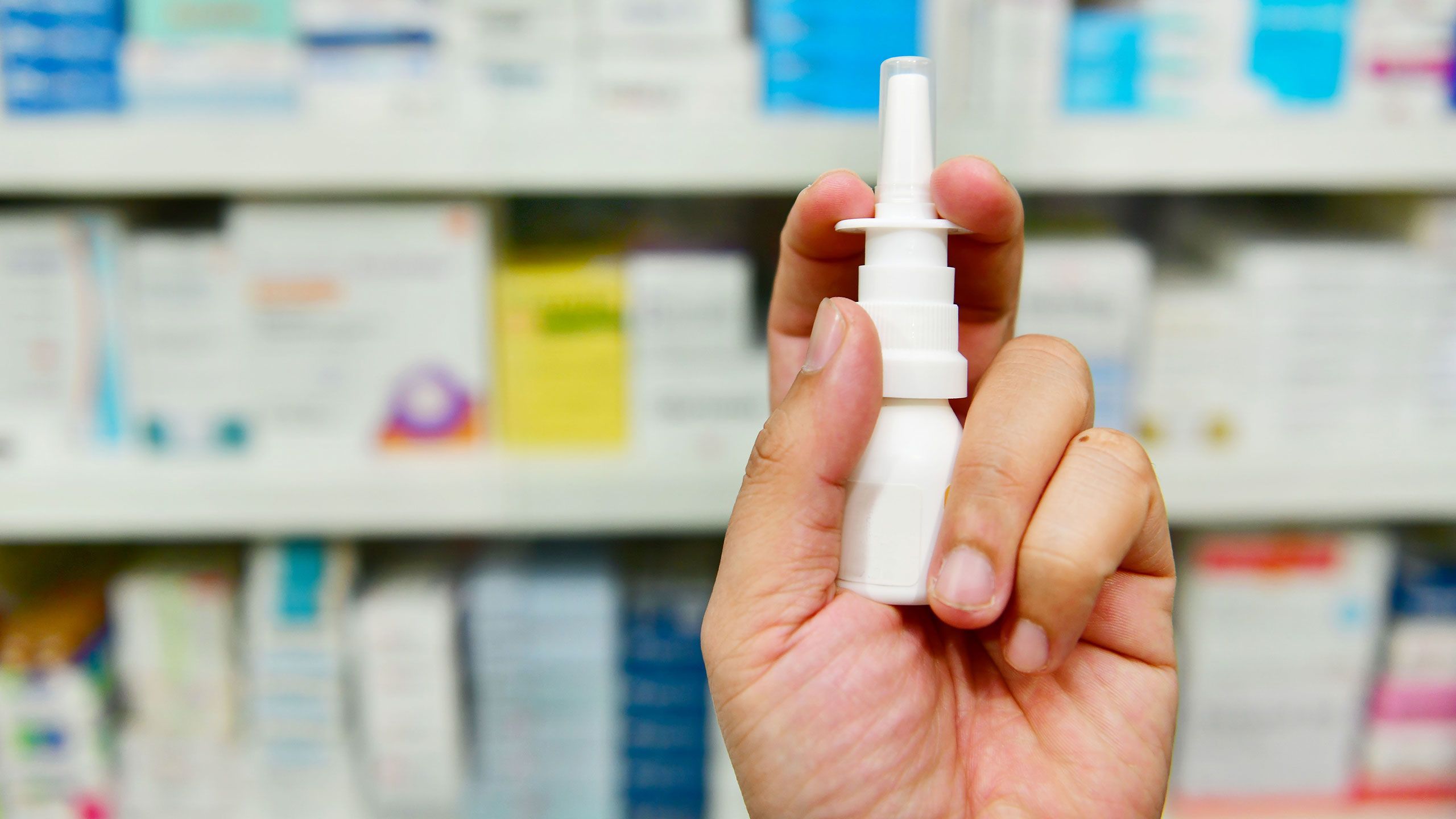 Nicotine nasal spray