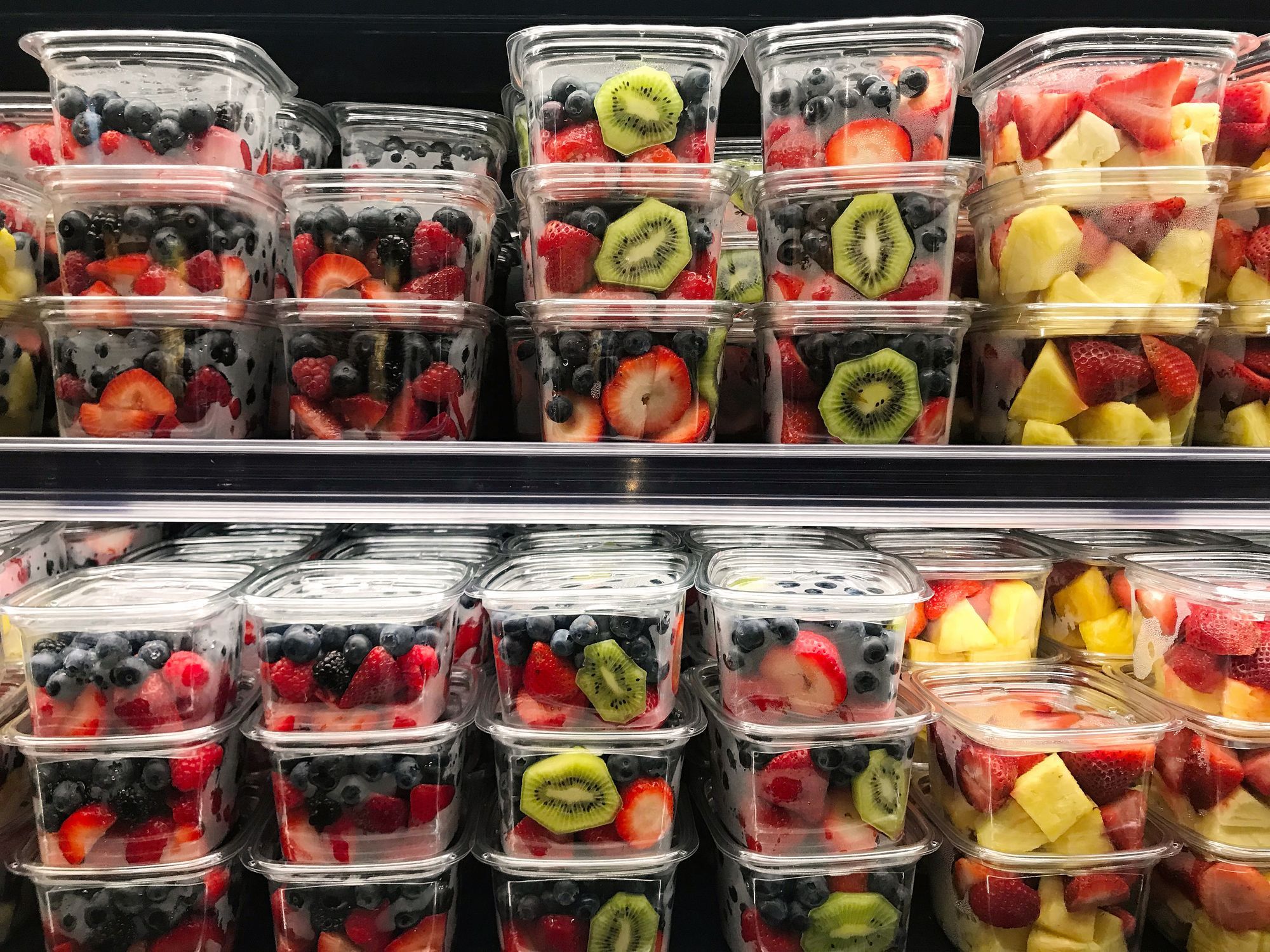 Buy pre-washed and pre-cut fruits and veggies