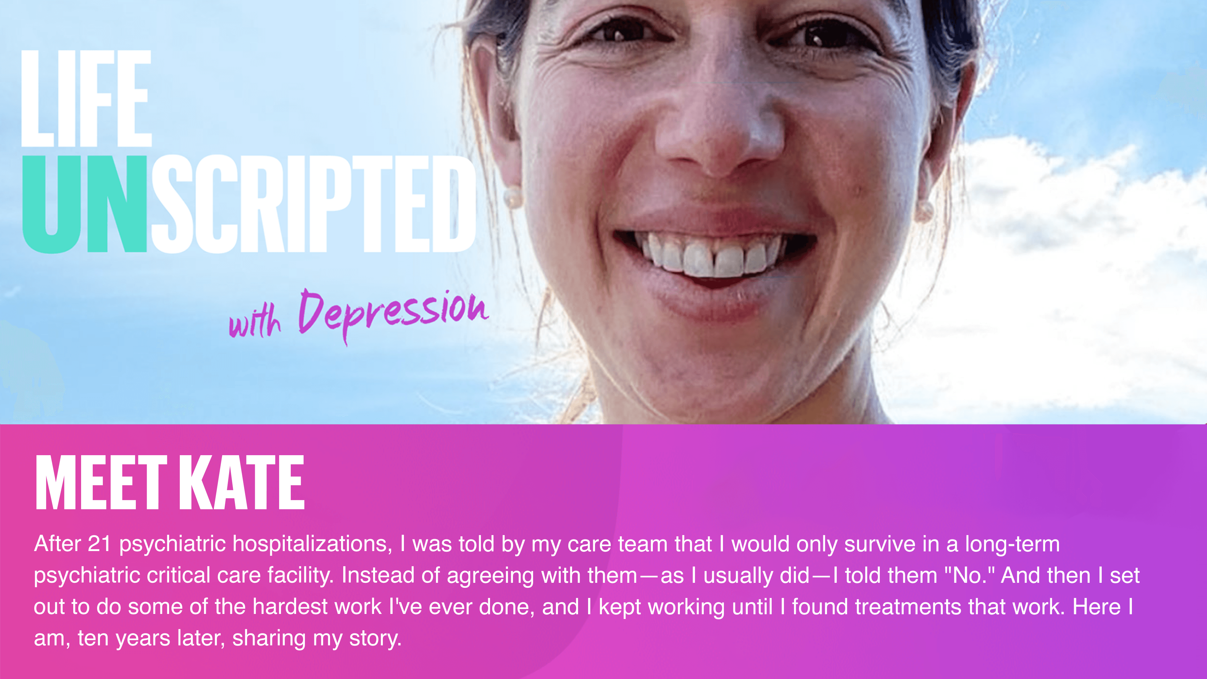 Life Unscripted With Depression
