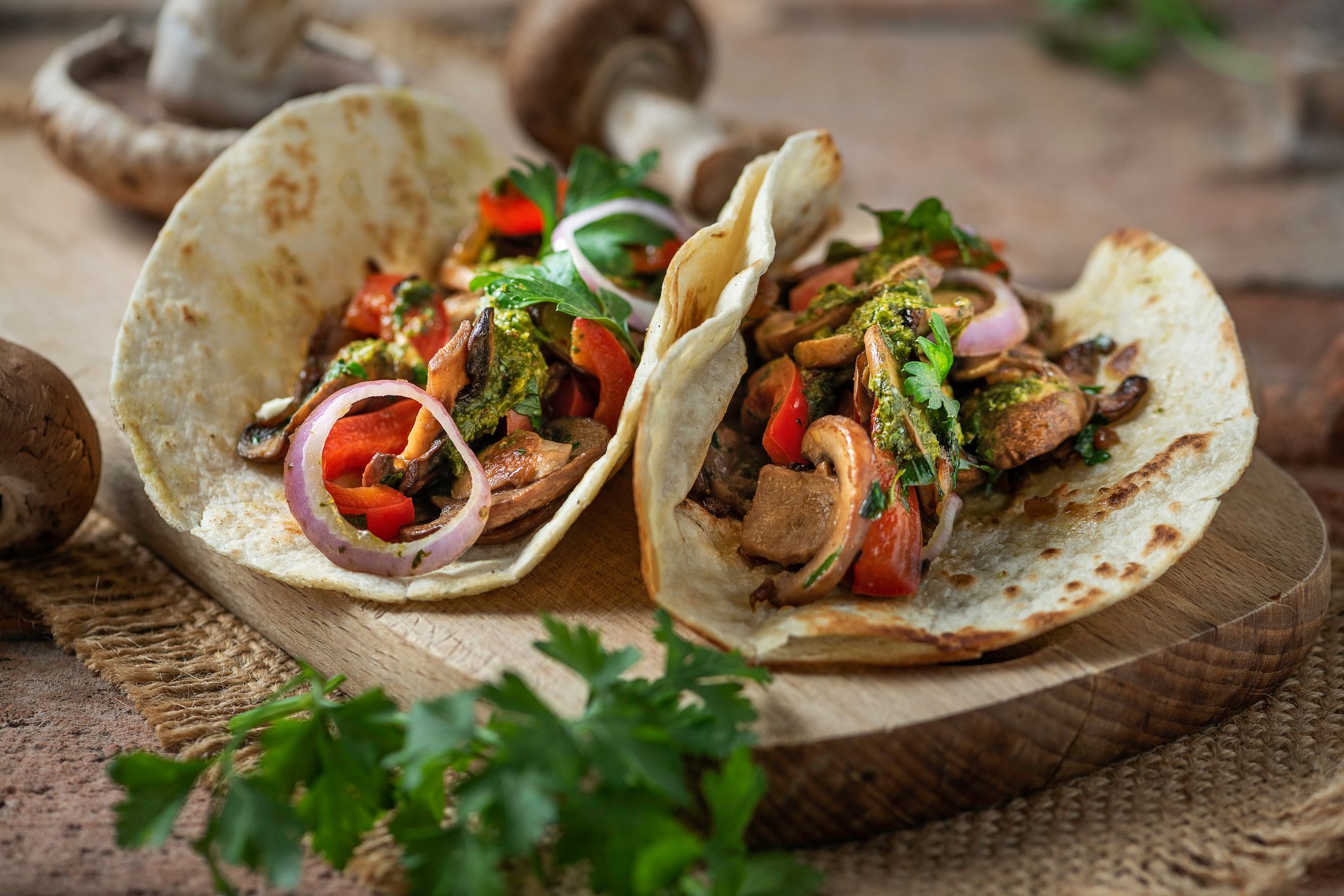 Veggie tacos