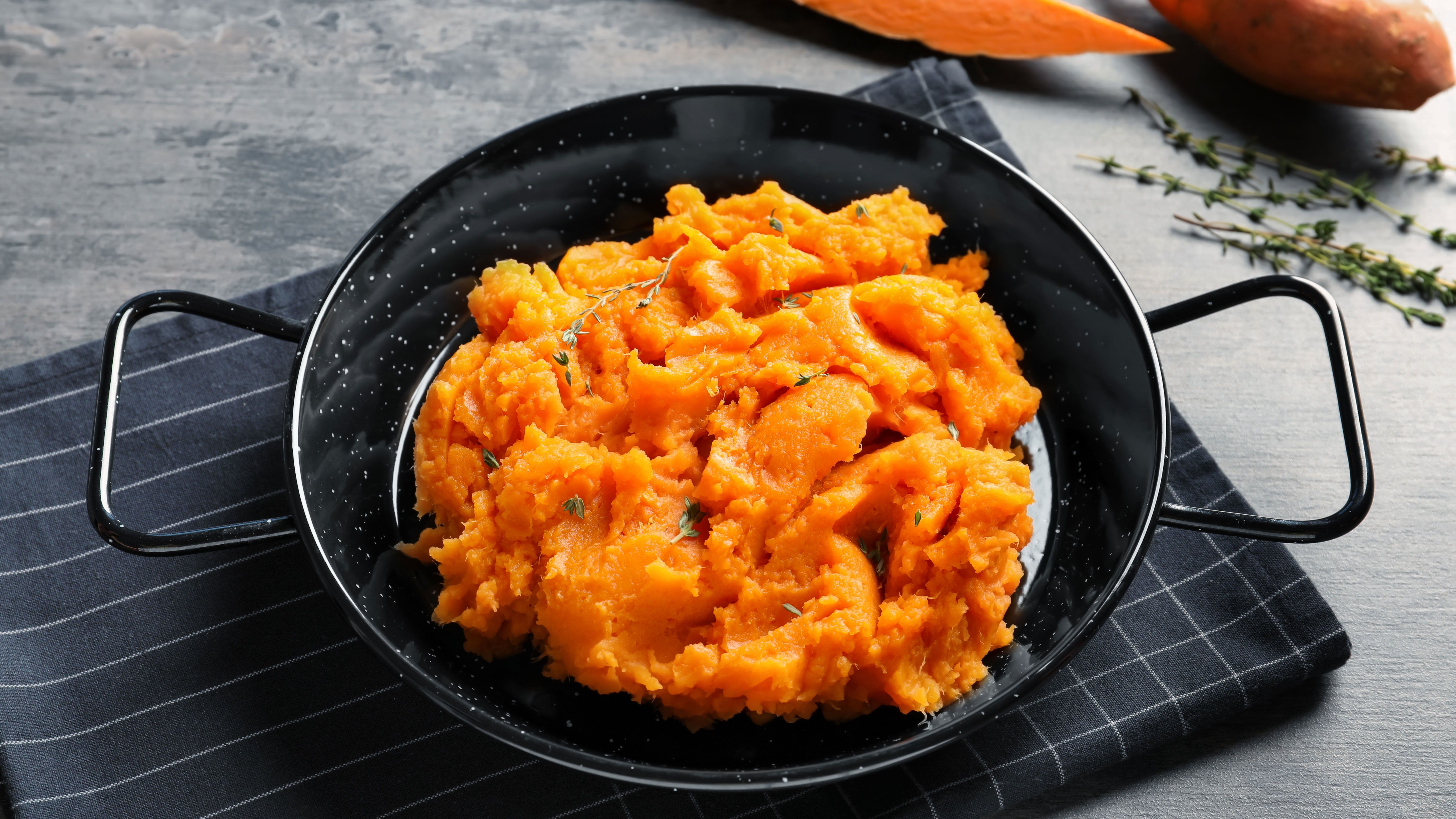 Stuffed sweet potato bowl