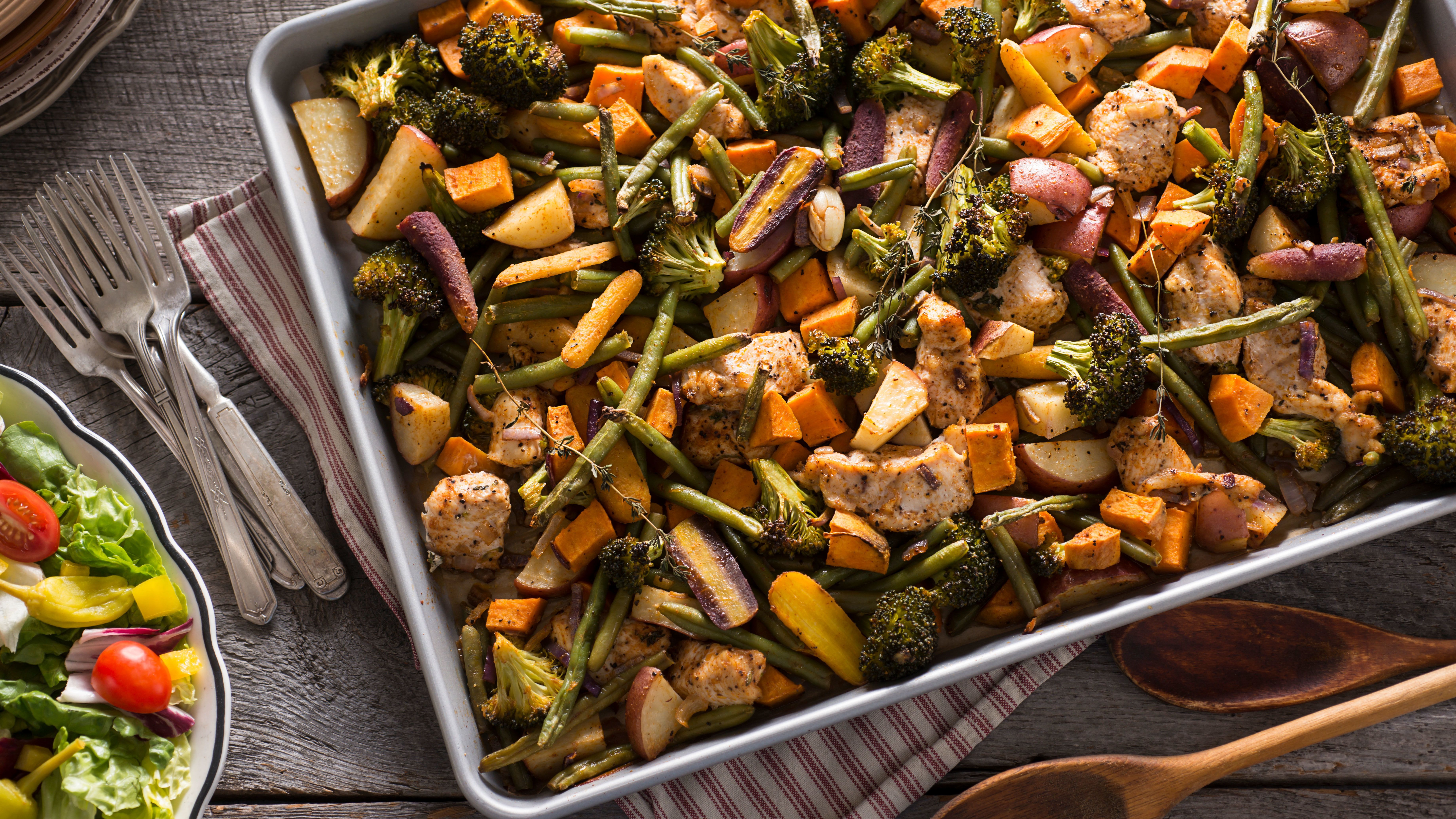 Rosemary chicken and potatoes