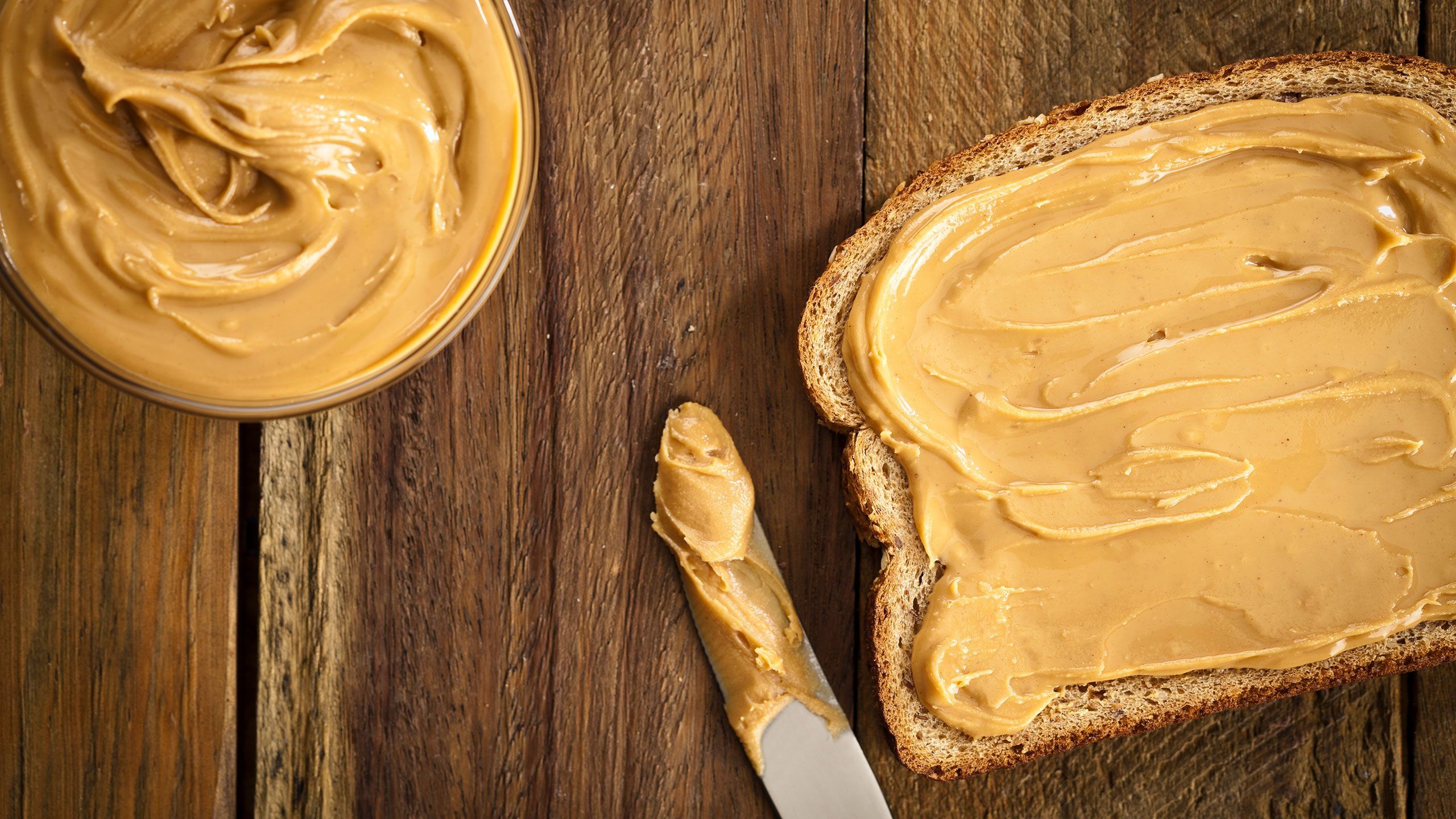 73. Peanut butter toast