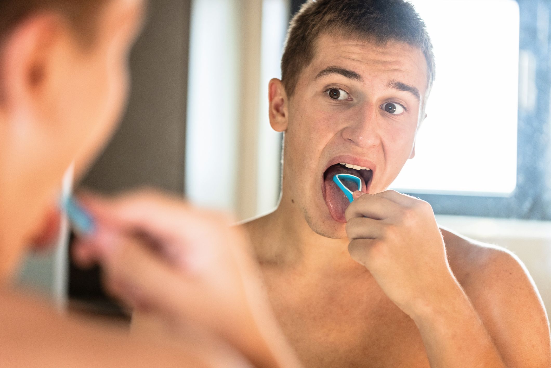 Freshen bad breath