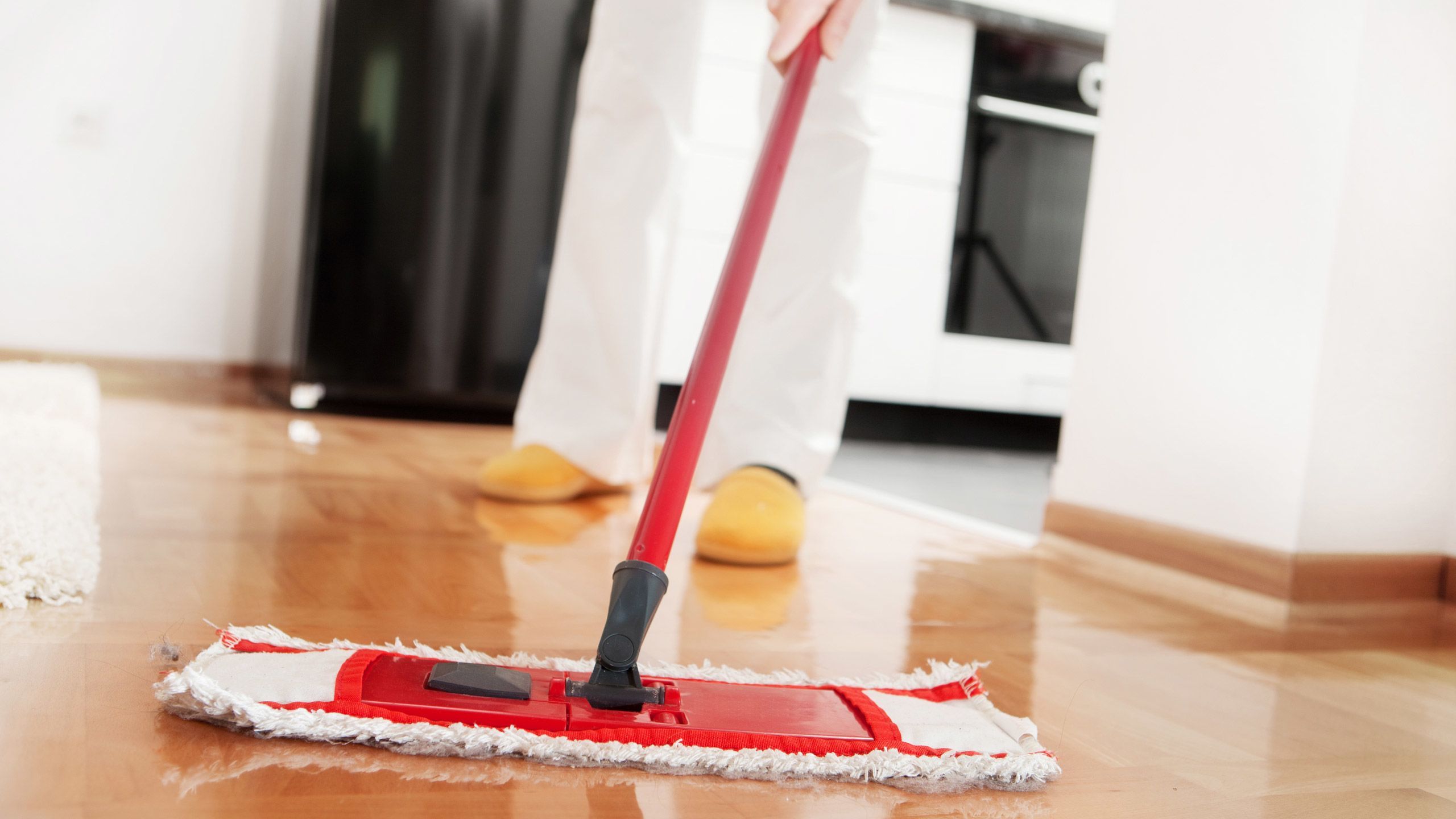 Mopping and sweeping