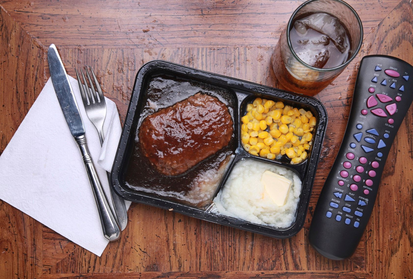 Keep frozen dinners on ice