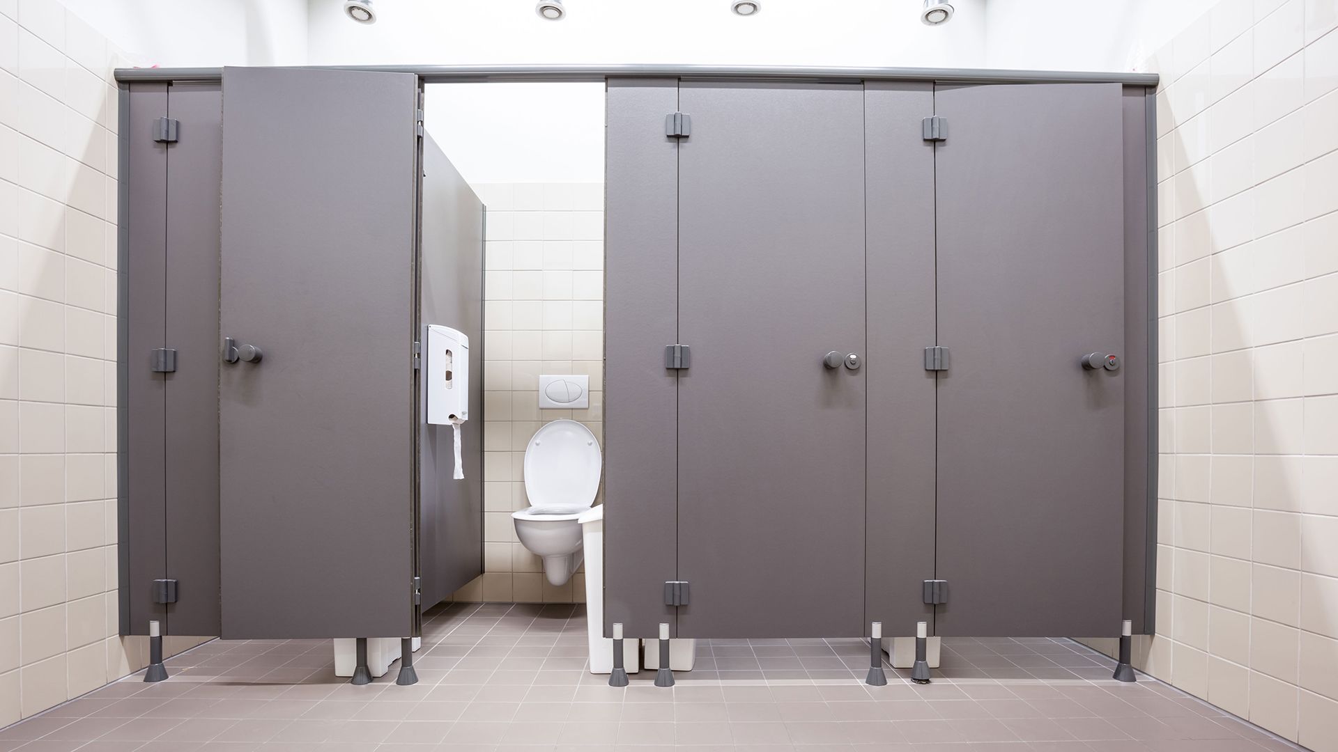 Yes, I probably know where the nearest toilet is