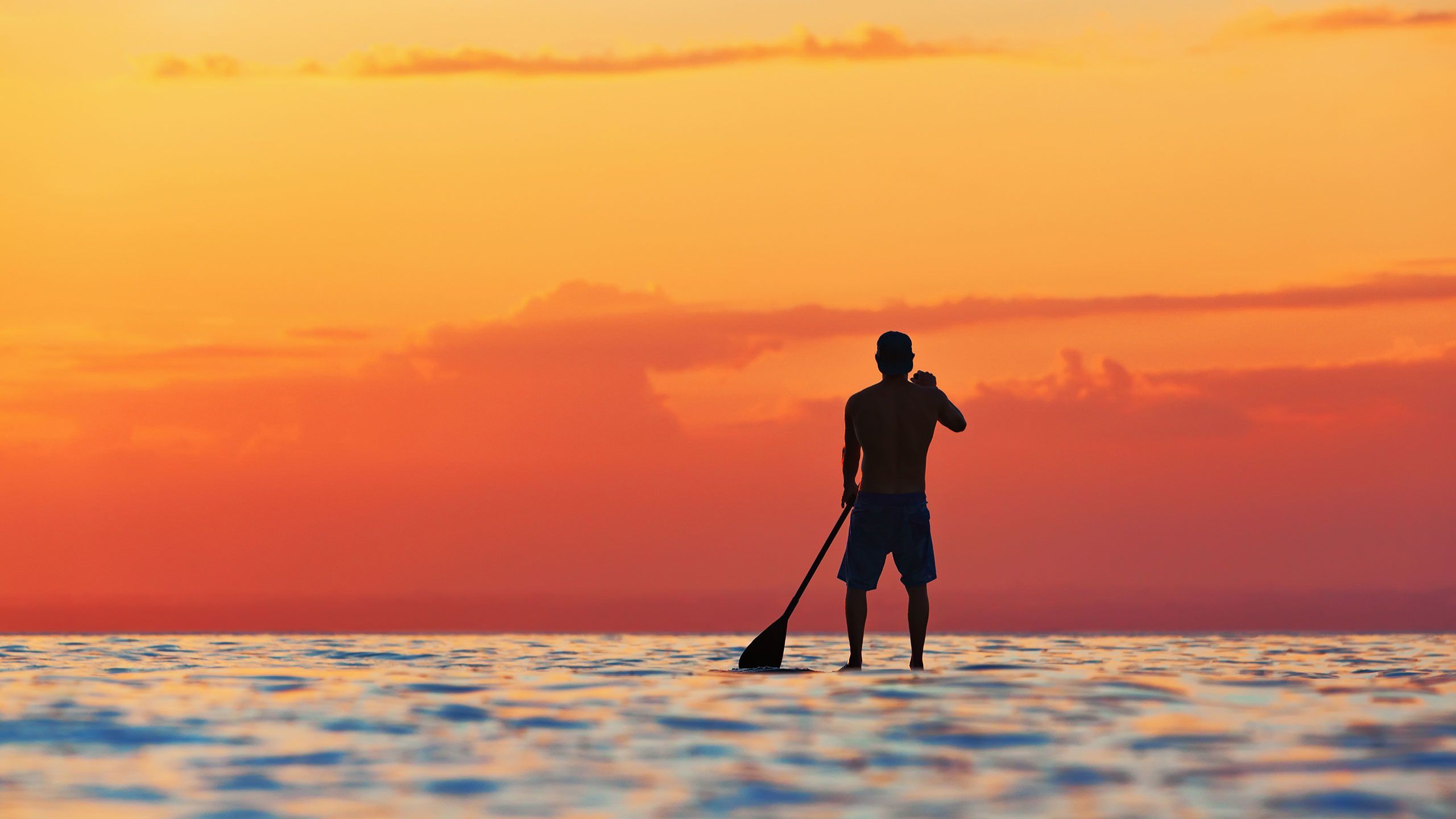 Stand-up paddle boarding