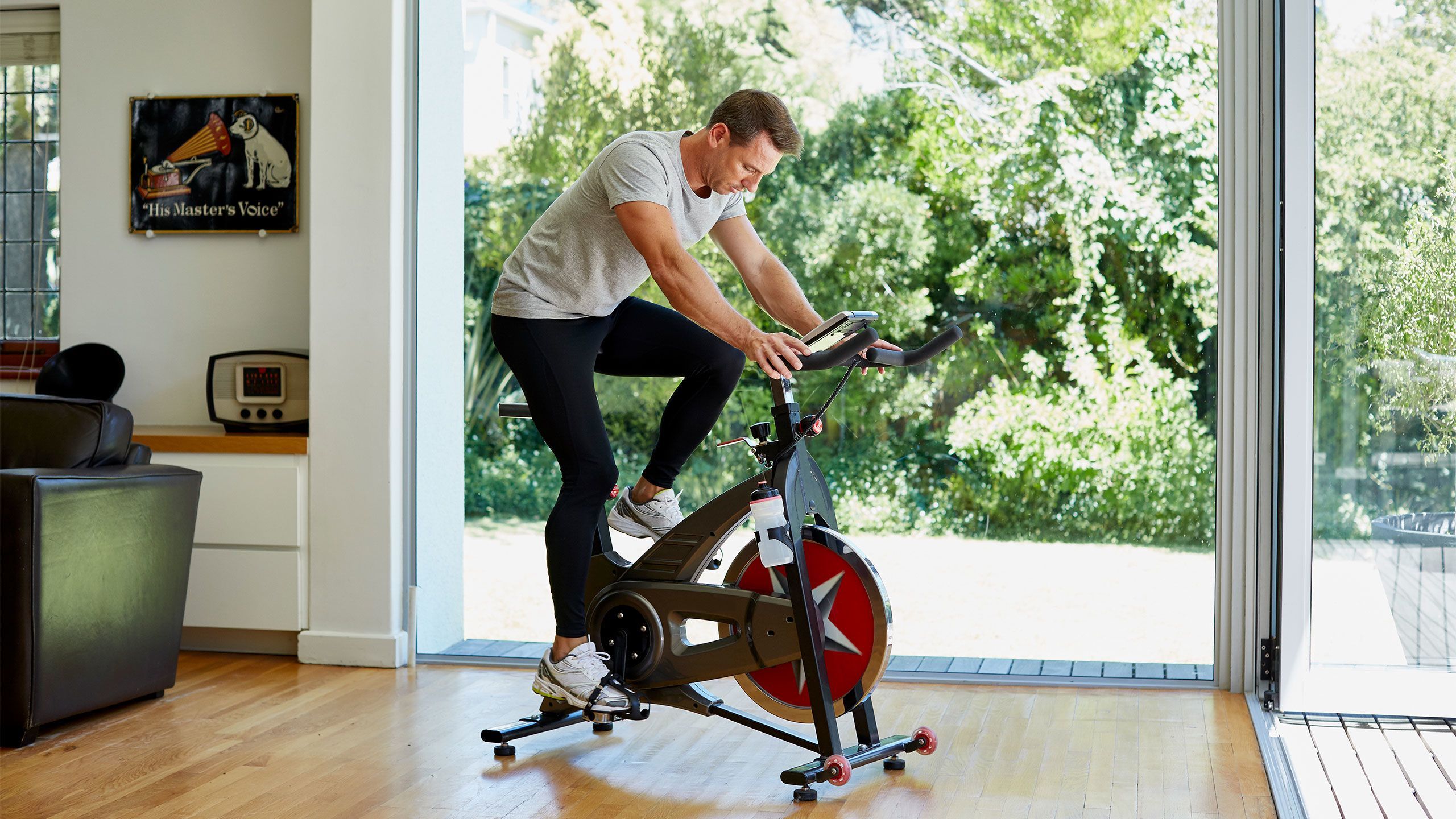 Do a virtual exercise routine