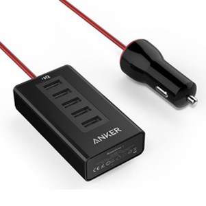 Anker Power Drive 5 Port Car Charger