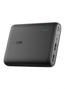شاحن متنقل باور بانك مخزن طاقة انكر باوركور سليم 10000 بي دي | Anker PowerCore Slim 10000 PD Power Bank