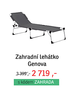 Zahradní lehátko GENOVA