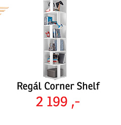 Regál Corner Shelf