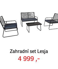 Zahradní set Lesja