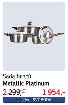 Sada hrnců Metallic Platinum