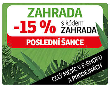 Zahrada 15 %