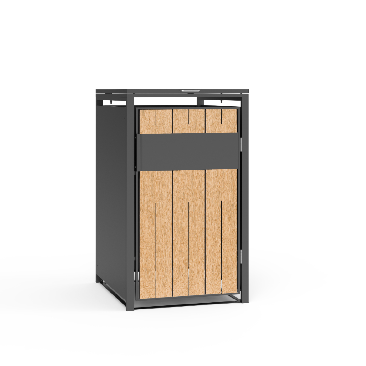 Garbage Bin Box One-Piece Flip Lid Garbage Bin Box – JGBC252-1 UV024 thumbnail 2