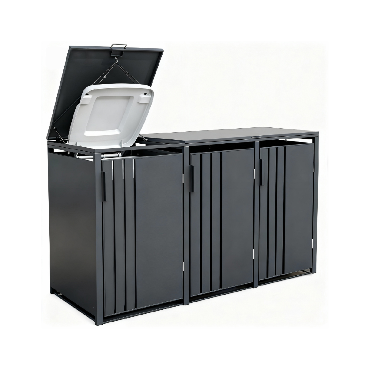 Garbage Bin Box Flip Lid Garbage Bin Box - JGBC253A-3A thumbnail 3