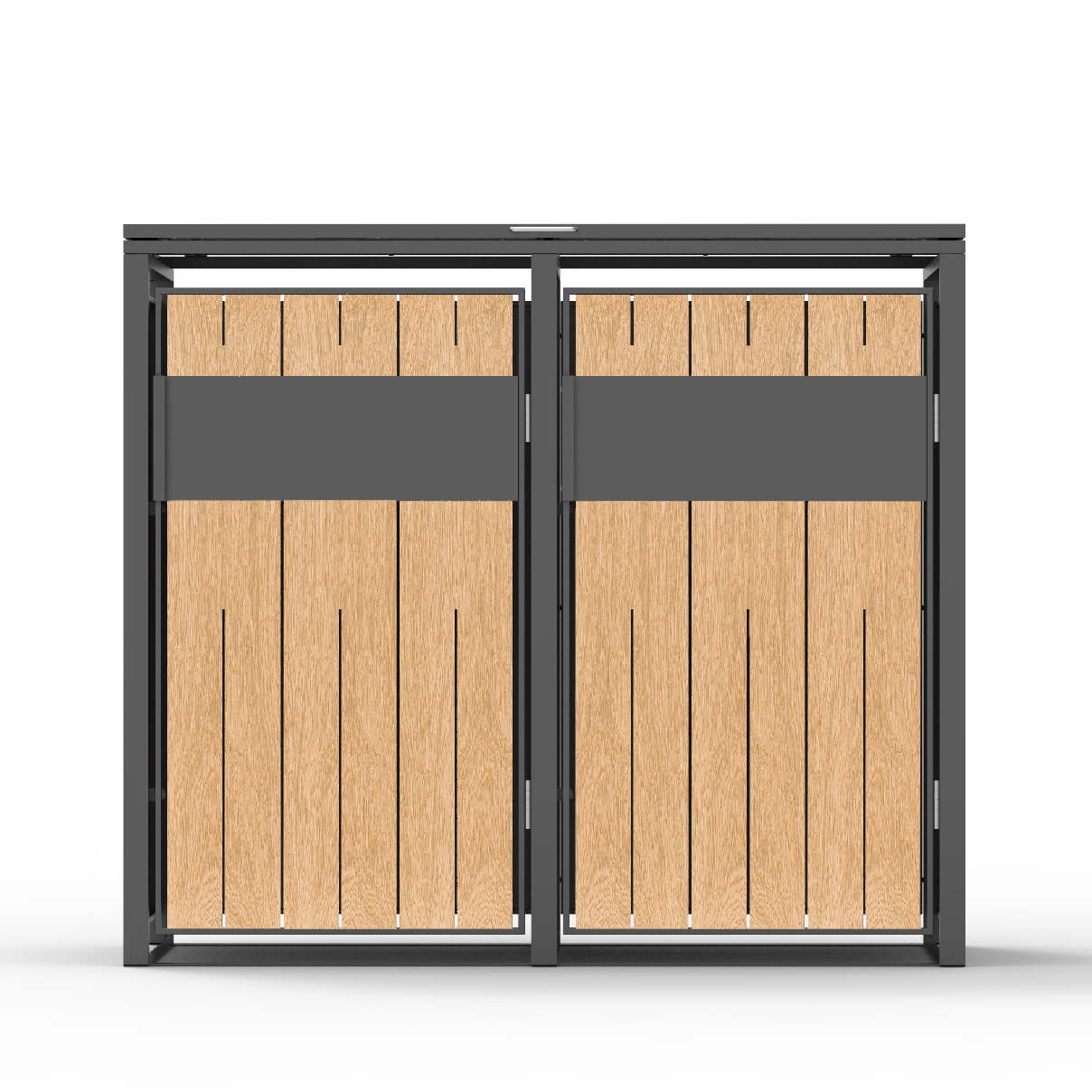 Garbage Bin Box One-Piece Flip Lid Garbage Bin Box – JGBC252-2 UV024 thumbnail 4