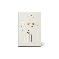 Elysian Sermon Notes Cathedral Bible Journal, A5 Premium Vegan PU Leather Hardcover Lay-Flat Devotional & Scripture Study Notebook, Gold Foil Stamped Spiritual Reflection Lined Diary Elysian