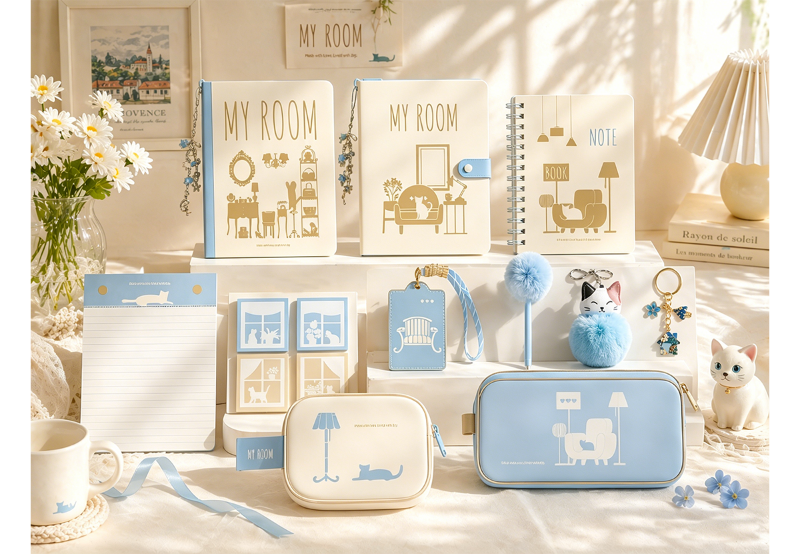 LionPaper “My Room” Cozy Desktop Collection — Exclusive Productivity Planning Customization Plan for Students & Young Professionals, Tailored for Branded Bookstore Chains & Lifestyle Department Stores