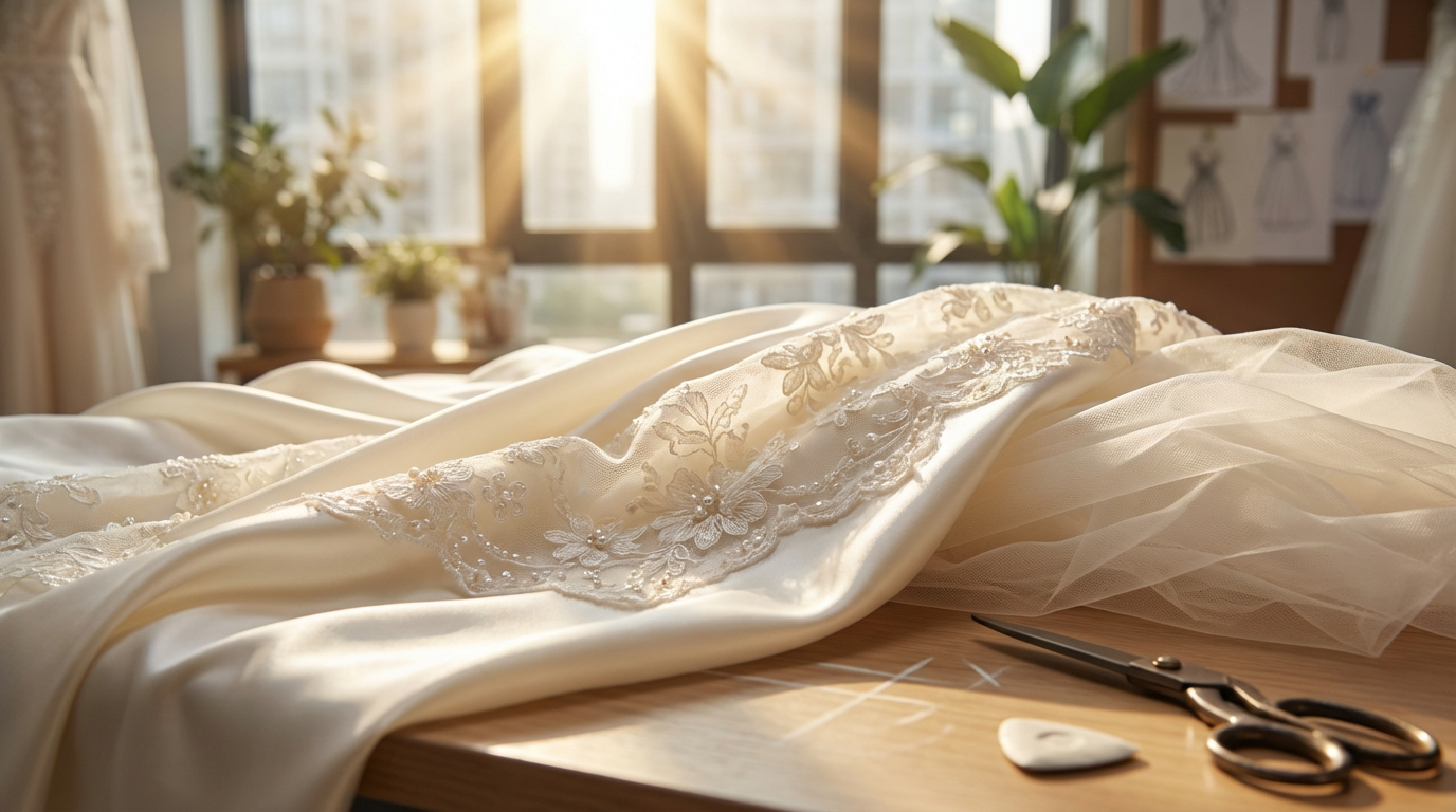 How to Source High-Quality Bridal Fabrics from China? A Factory Insider’s Guide