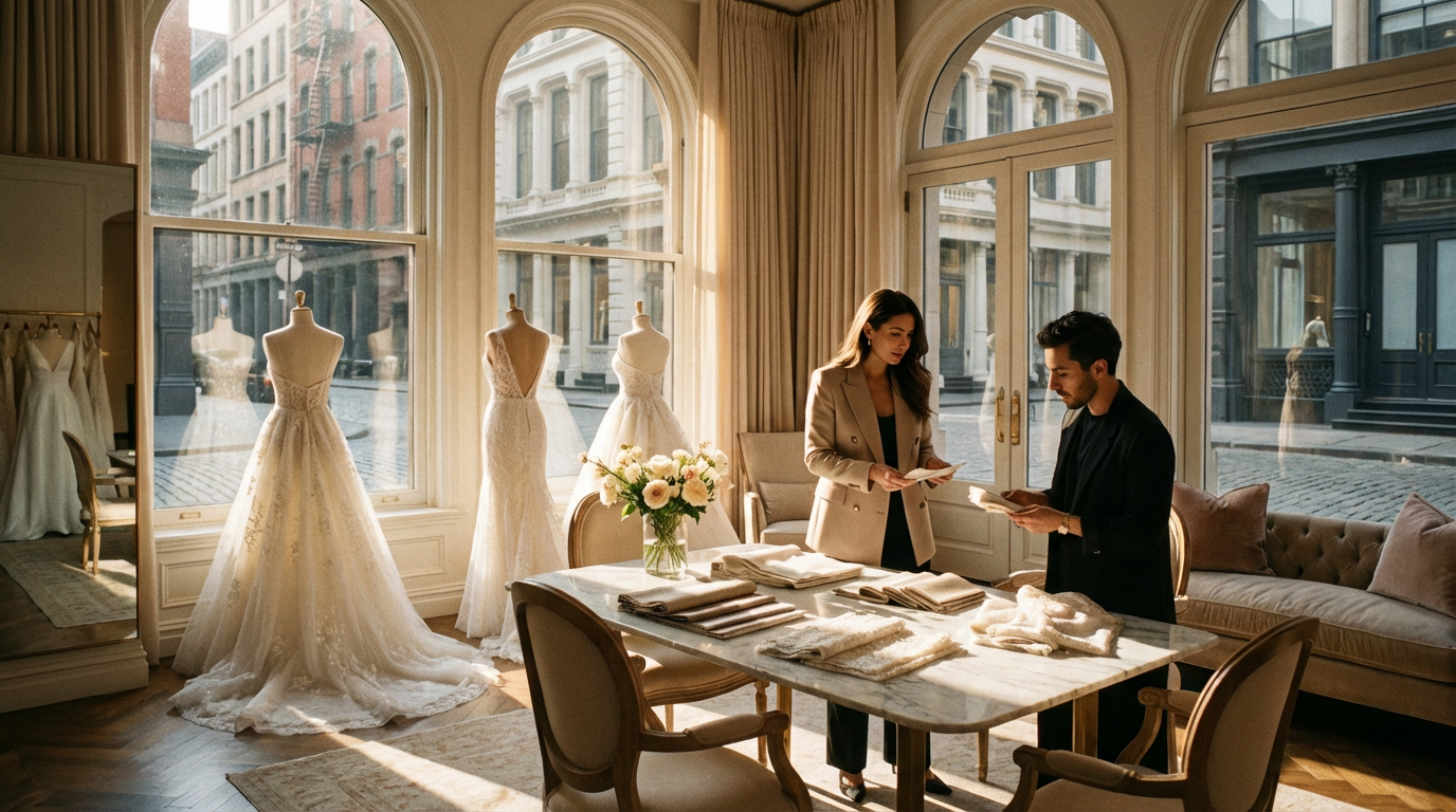 Lo que las boutiques nupciales estadounidenses realmente necesitan de un fabricante de vestidos de novia en China