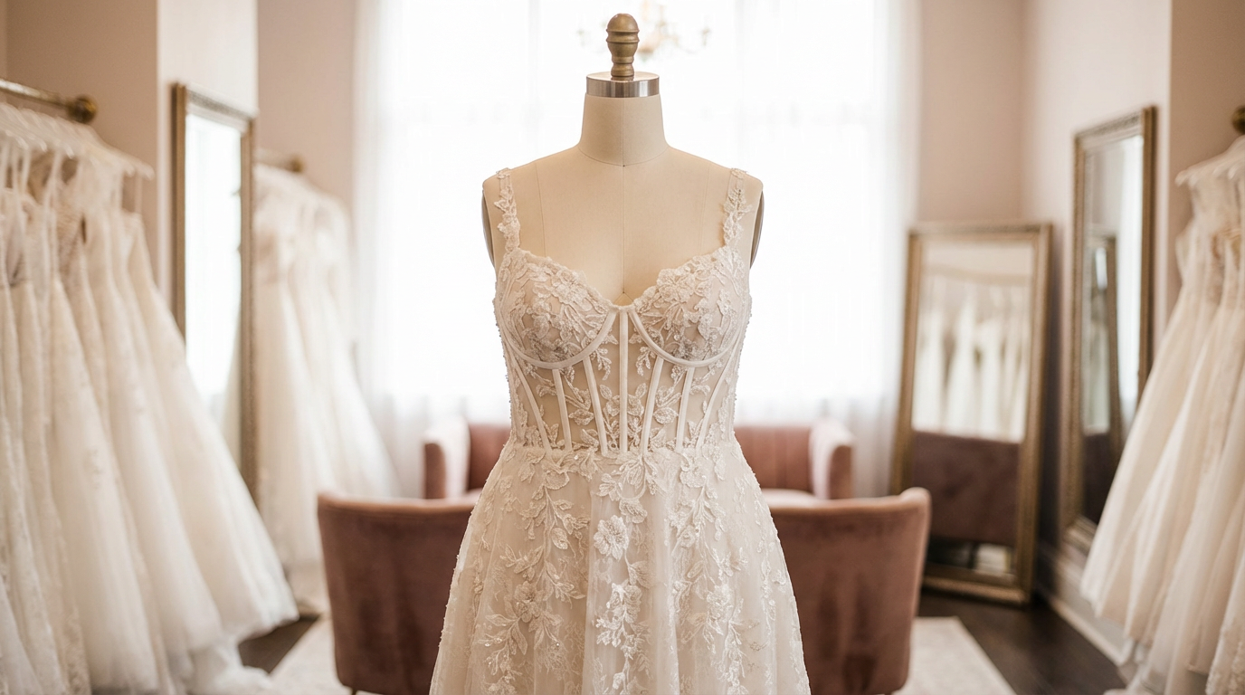 Fabricación de vestidos de novia de tallas grandes: lo que los compradores deben comprobar antes de realizar un pedido