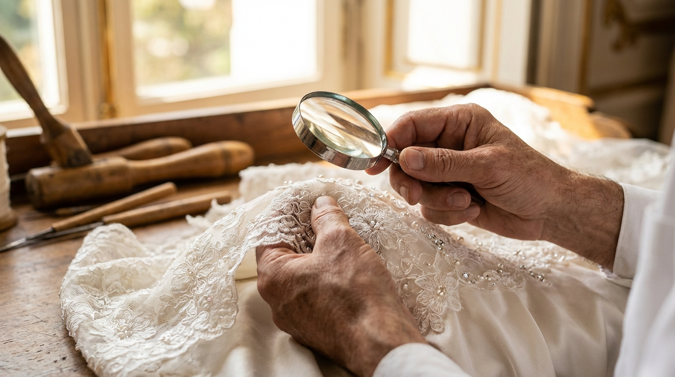 Normas de control de calidad de los vestidos de novia que deberían exigir las tiendas de novias de alta gama