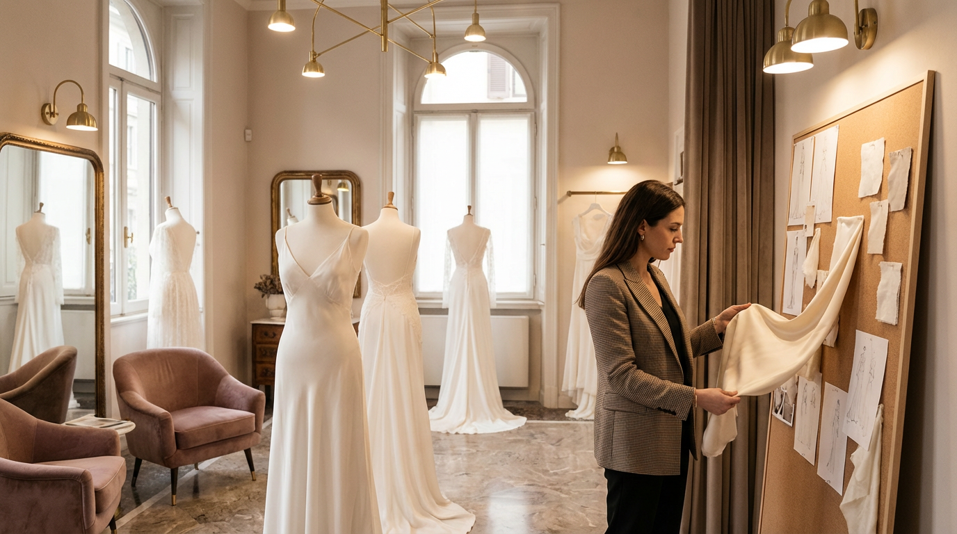 Come acquistare abiti da sposa di tendenza senza che il tuo magazzino diventi obsoleto